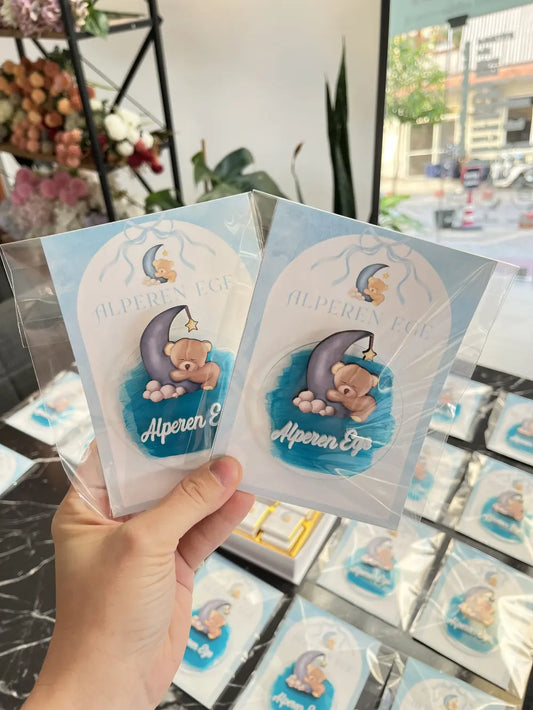 Ayıcık Figürlü Bebek Magnet