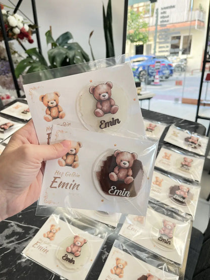 Ayıcık Figürlü Bebek Magnet