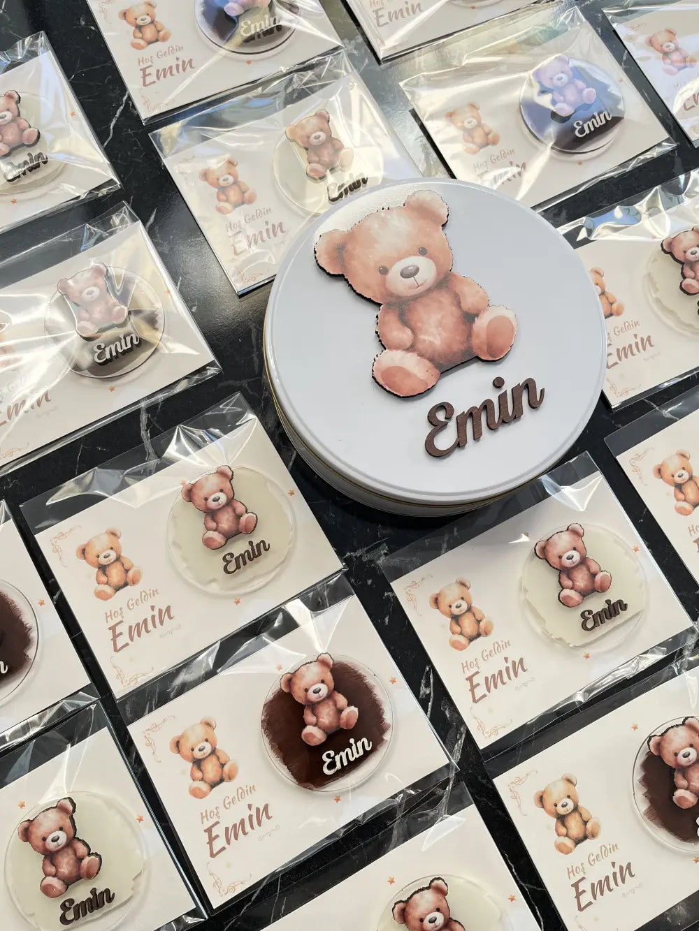 Ayıcık Figürlü Bebek Magnet