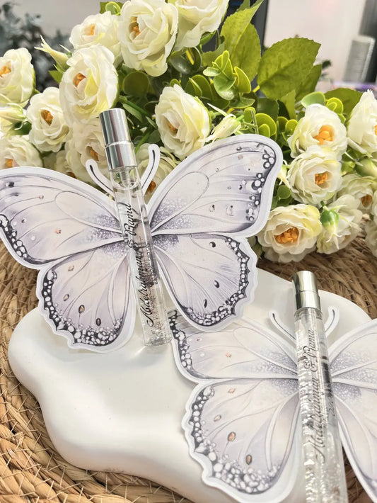 Cam Fıs Fıs Kolonya Şişesi - 10ml - Özel Kesimli Kartlı